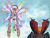 "Perfects Attack Together! Sparkling Angewomon "