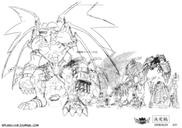 Digimon Savers size comparison