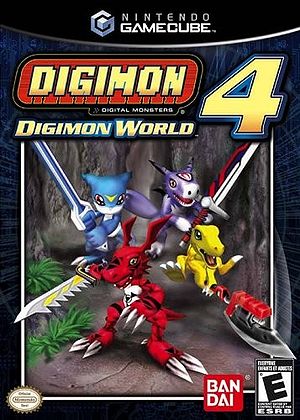 Digimon World 4 Box Art
