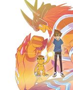 Digimon Adventure: Last Evolution Kizuna Deluxe Edition box art (front)